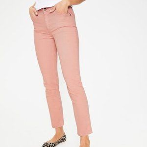 Boden Cambridge Ankle Skimmer Jeans - Chalky Pink